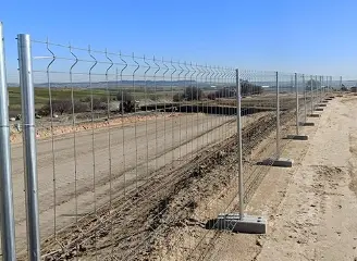 Vallado de fincas en la Sierra de Madrid
