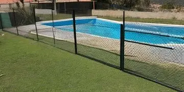 Valla de protección piscina